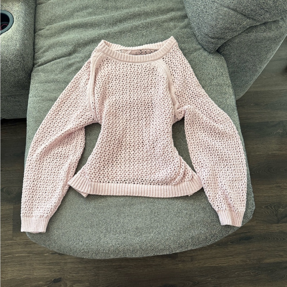 Pink Knit Women's Sweater